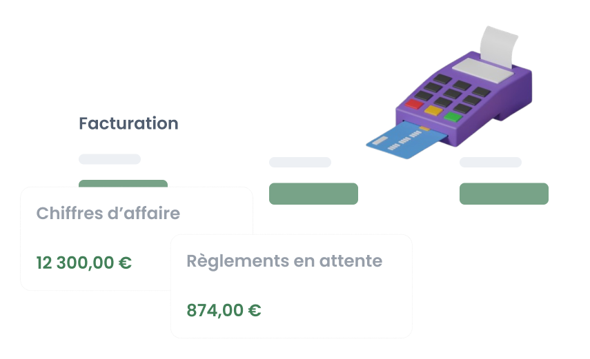visualisez le chiffre d'affaires de votre cabinet