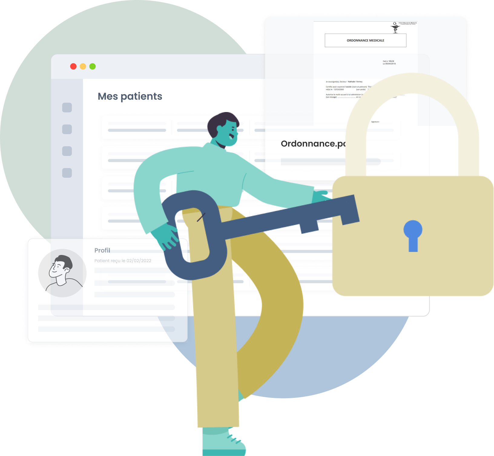sécurisez vos documents avec un logiciel pédicure podologue